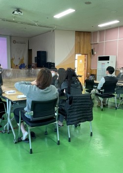 인권친화적시설지원사업 '행복한 위(We)인(人)프로젝트' 7회기 실시