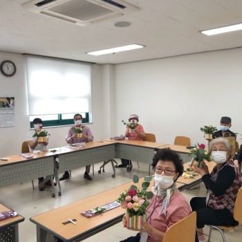 2020년 노인맞춤돌봄서비스(특화서비스) 원예치료 2회기 이미지