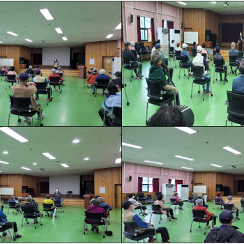 2021년도 5월 노인사회활동지원사업 공익형 참여자간담회 이미지