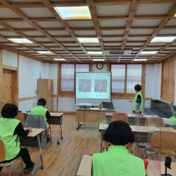 노인사회활동지원사업 사회서비스형  참여자 간담회 실시 이미지