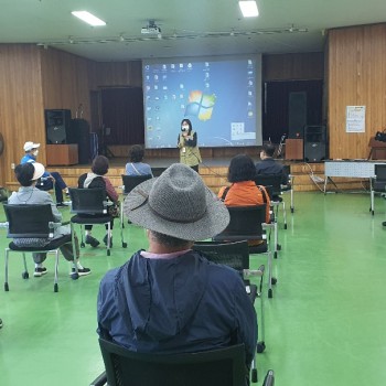 2021년 노인사회활동지원사업 사회서비스형 참여자 간담회 실시 이미지