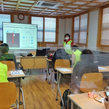 2021년 디지털역량강화사업 청춘스마트폰교실 기초 실시 이미지