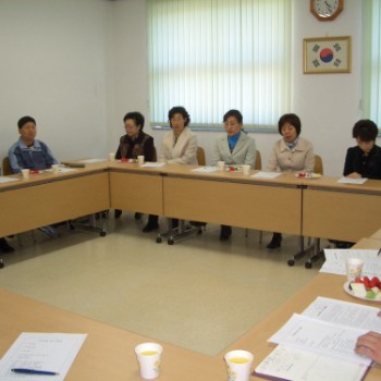 노인대학 강사간담회 이미지