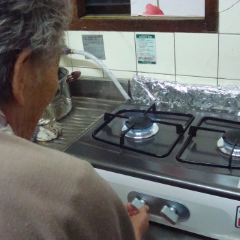 저소득층 가스레인지 후원 이미지
