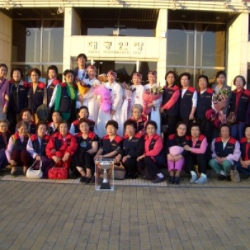 노인여가활동대회 - 단체사진 이미지