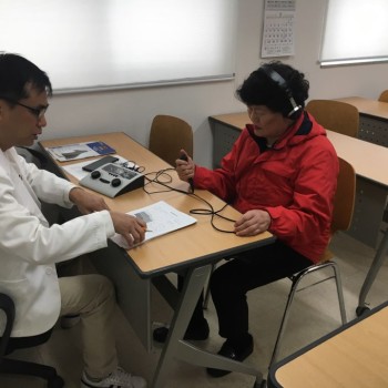 미소보청기 청각센터와 연계하여 무료 청력검사 실시 이미지