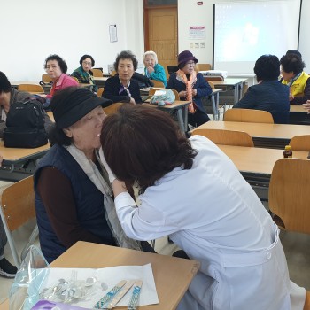 의정부 보건소 연계 무료 구강강좌 및 검진 실시 이미지