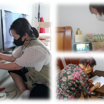 독거노인·장애인 응급안전안심서비스 댁내장비 점검 실시 이미지