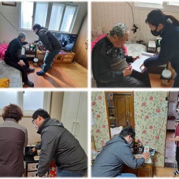 독거노인·장애인 응급안전안심서비스 댁내장비 점검 실시 이미지