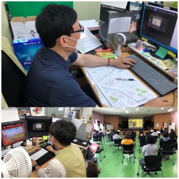 송산노인종합복지관 직원교육 실시 이미지