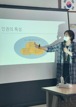인권친화적시설지원사업 '행복한 위(We)인(人) 프로젝트' 4회기 실시