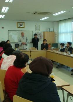 2009년도 노인자원봉사대 간담회 개최